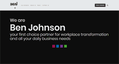 Desktop Screenshot of benjohnson.co.uk